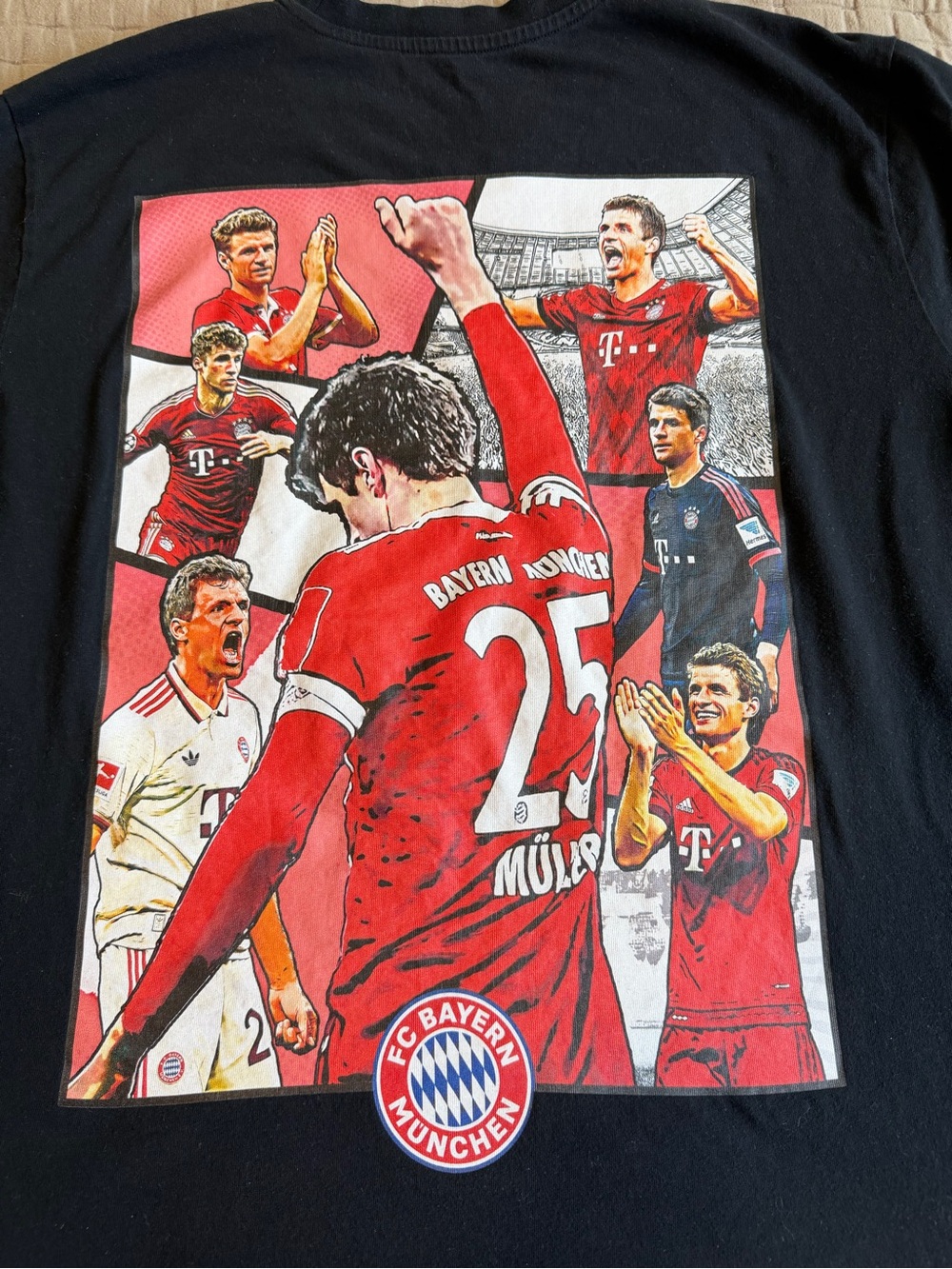 adidas Thomas Muller Bayern Munich Soccer T-Shirt Size XXL